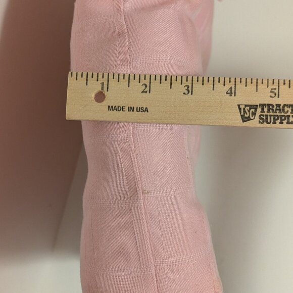 Vintage Barth and Dreyfuss Pink Checker Pattern Chair Cushion Fundraiser Item - Picture 12 of 12